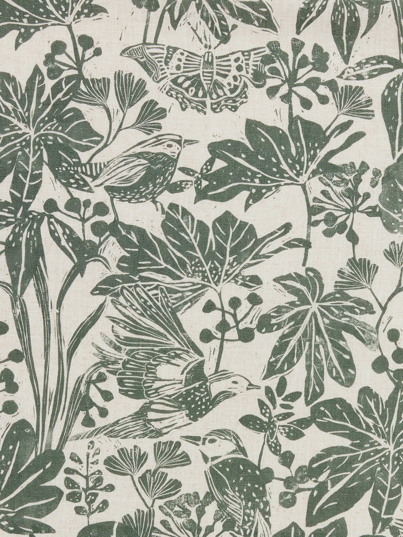 John Lewis Japonica furnishing fabric animal print (British brand)