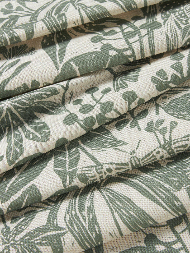 John Lewis Japonica furnishing fabric animal print (British brand)
