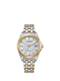 Citizen women's two-tone Eco-Drive date watch 41mm (British brand)