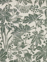 John Lewis John Lewis Japonica Mrytle Green Made to Measure Curtains or Roman Blind Fabric- Buy online at McGrocer