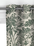 John Lewis Japonica Myrtle Green made to measure curtains, imported from the UK