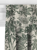 John Lewis Japonica Myrtle Green made to measure curtains, imported from the UK