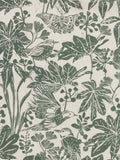 John Lewis Japonica Myrtle Green made to measure curtains, imported from the UK