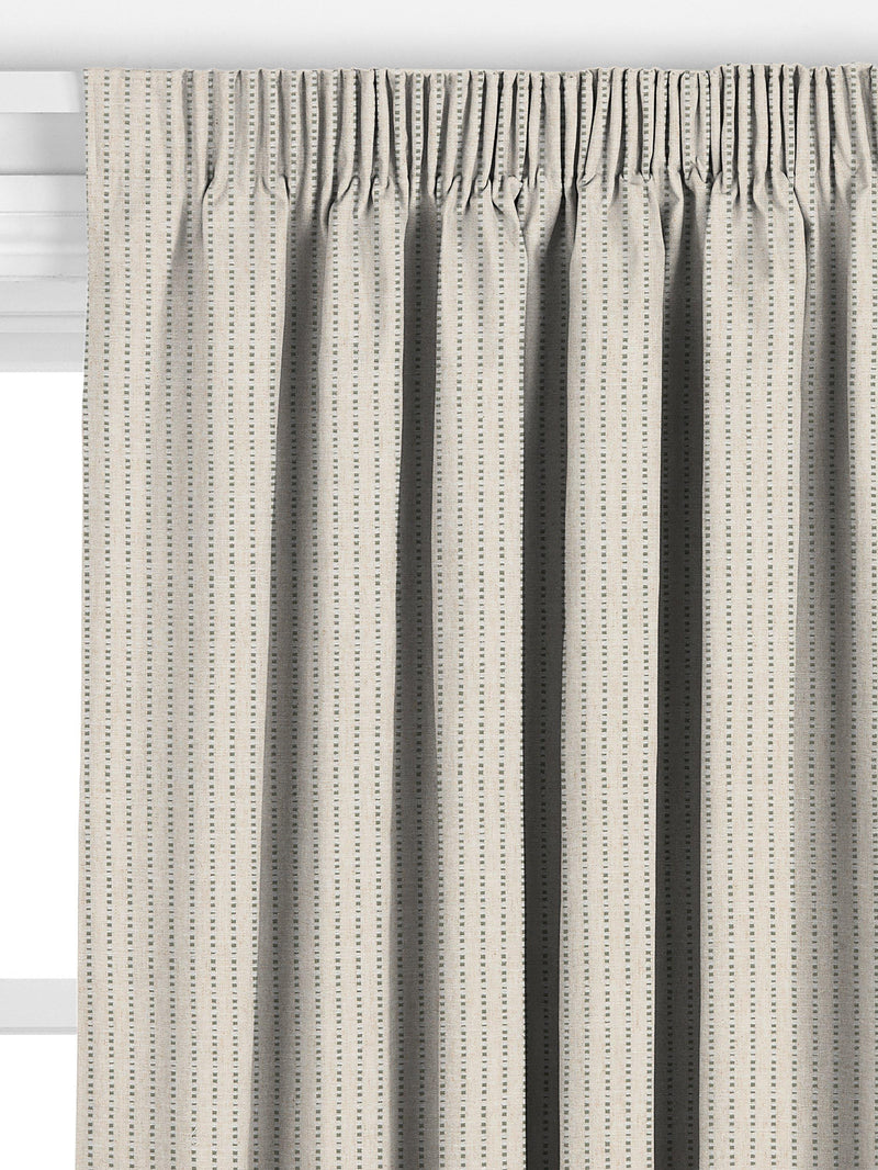 John Lewis Fleck Stripe Myrtle Green curtains - British product