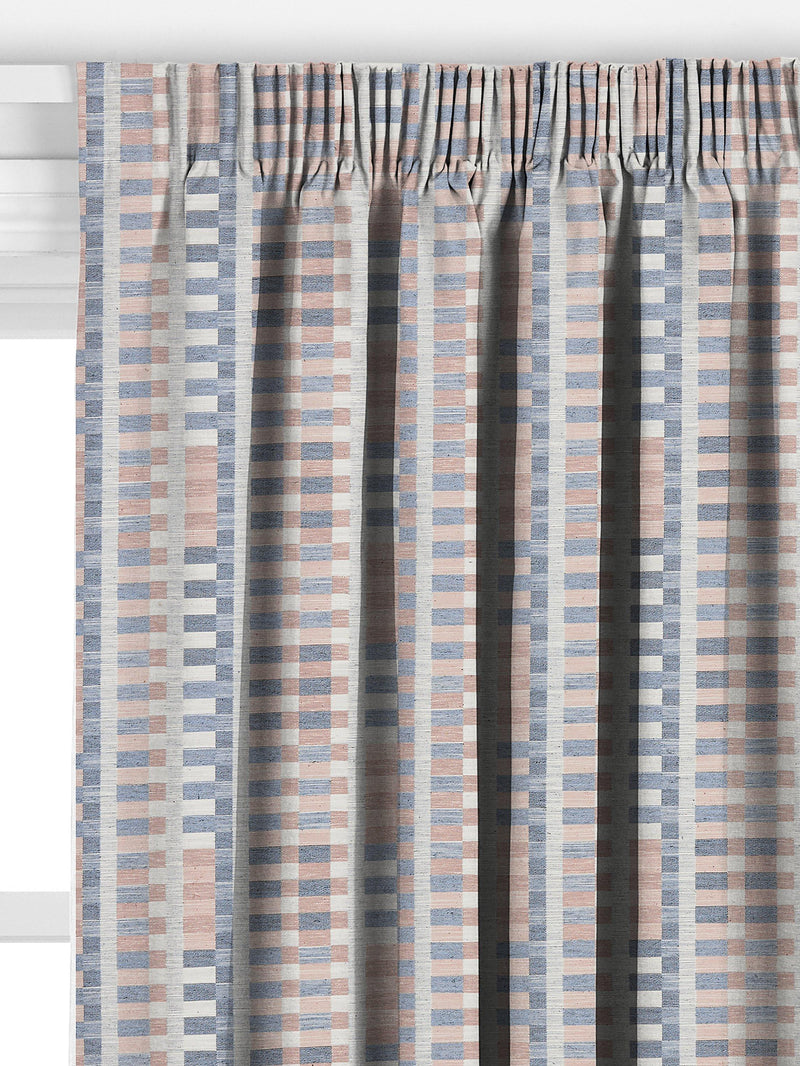 John Lewis Fion French blue made to measure curtains - British product