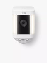 John Lewis Ring Spotlight Cam Plus Battery Smart Security Camera with Built-in Wi-Fi and Siren Alarm- Buy online at McGrocer
