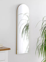 John Lewis Yearn Delicacy Arched Wood Frame Wall Mirror 100 x 30cm- Buy online at McGrocer