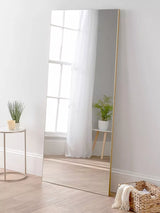 John Lewis Yearn Delicacy Rectangular Wood Frame Leaner Mirror- Buy online at McGrocer