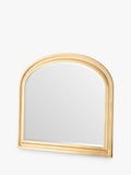 Yearn overmantel mirror bevelled edge wood frame 83x105cm (British brand)