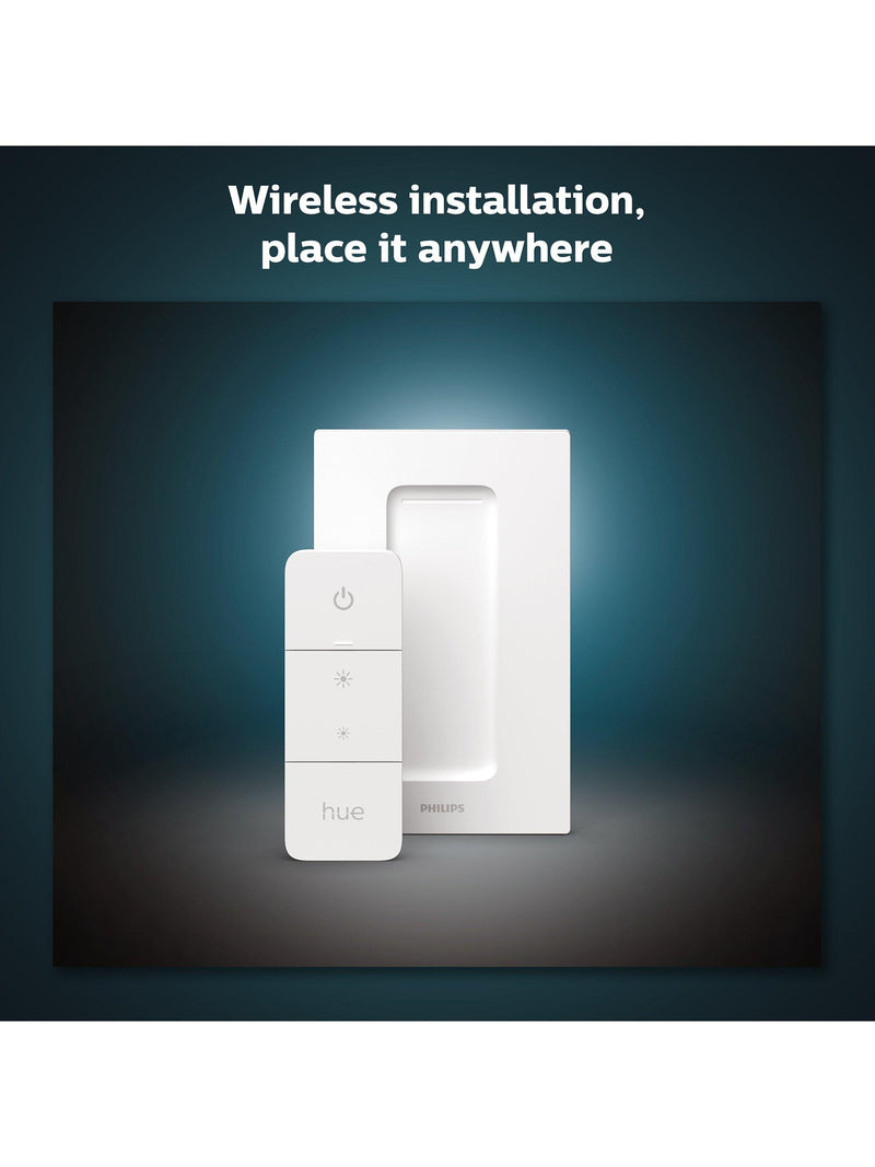 Philips Hue portable smart light with dimmer switch, H12.5x15cm, imported from the UK