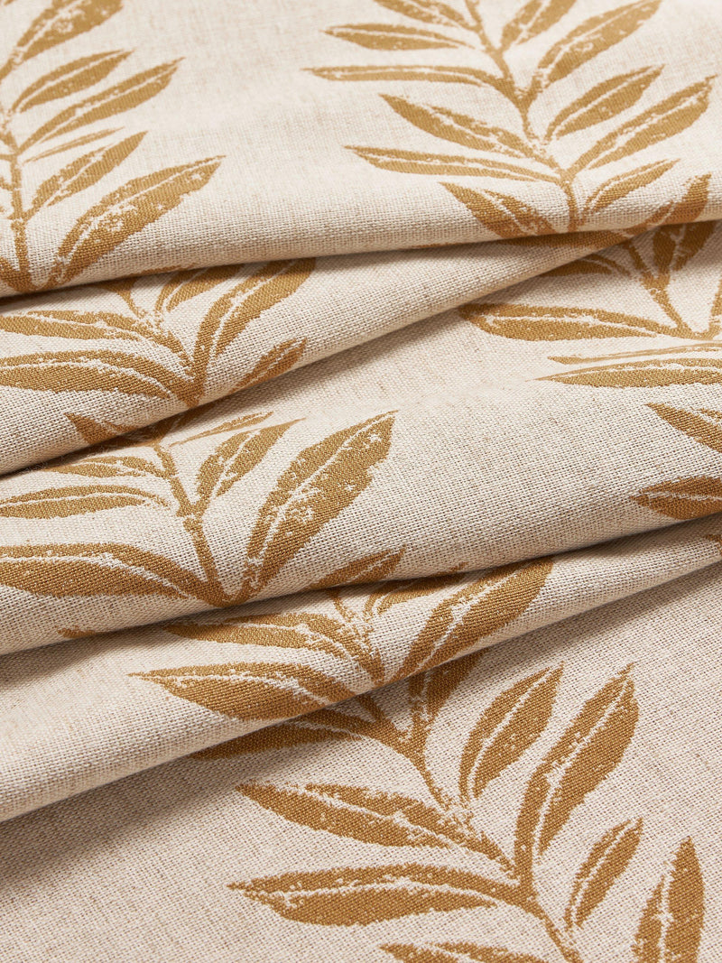John Lewis Norah furnishing fabric leaves pattern - British product