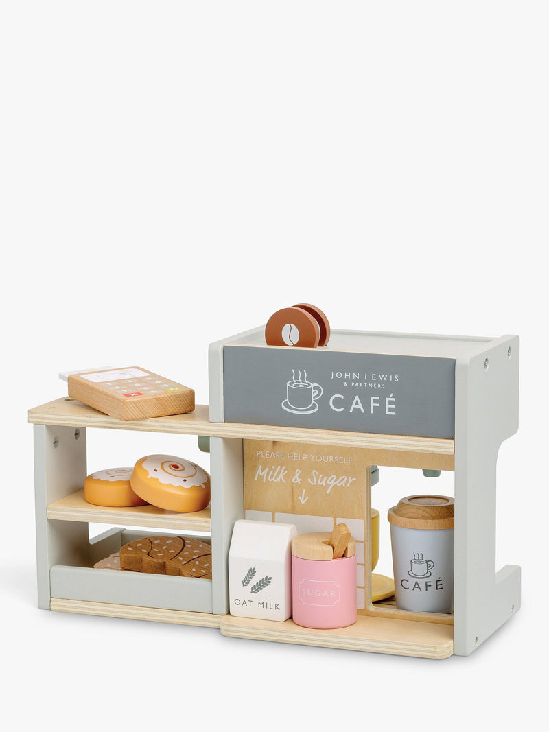 John Lewis wooden coffee shop toy (British brand)