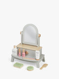 John Lewis wooden vanity table nine-piece pretend play set, UK version
