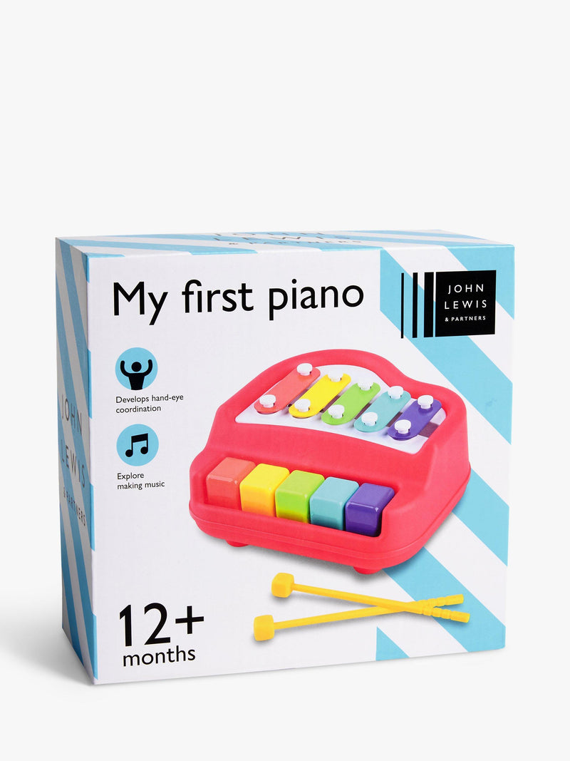 John Lewis My First Piano toy xylophone combo, UK version