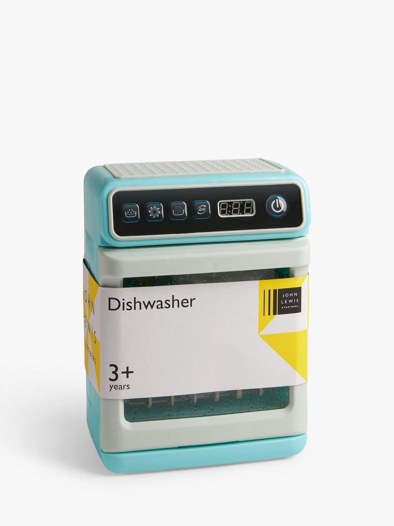 John Lewis dishwasher play set with light-up timer (British brand)