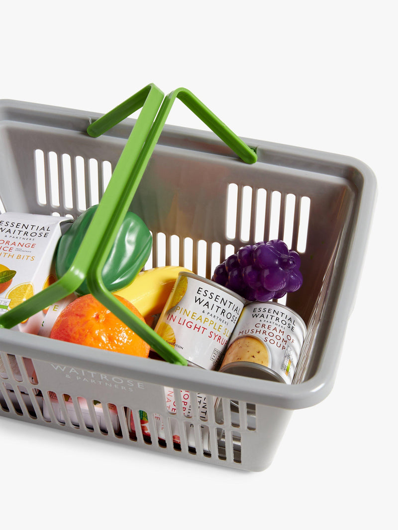 John Lewis Waitrose Grocery Basket Toy Item, UK version