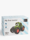 John Lewis My First Tractor toy vehicle, imported from the UK