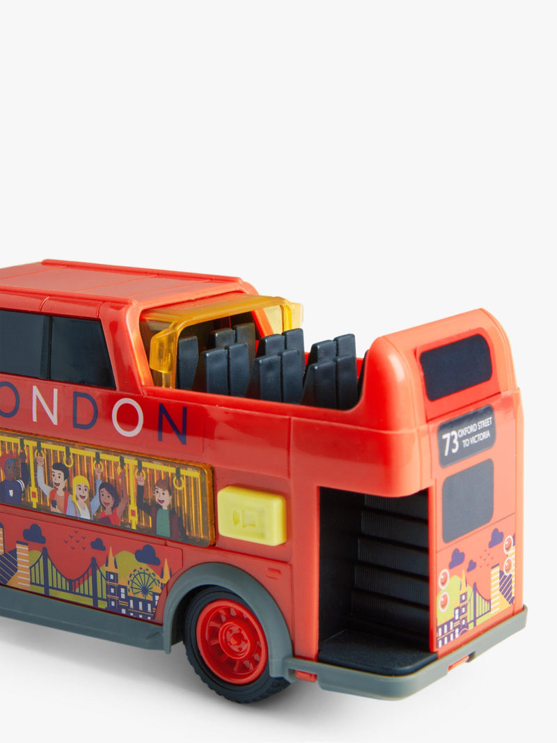John Lewis small London bus toy, imported from the UK