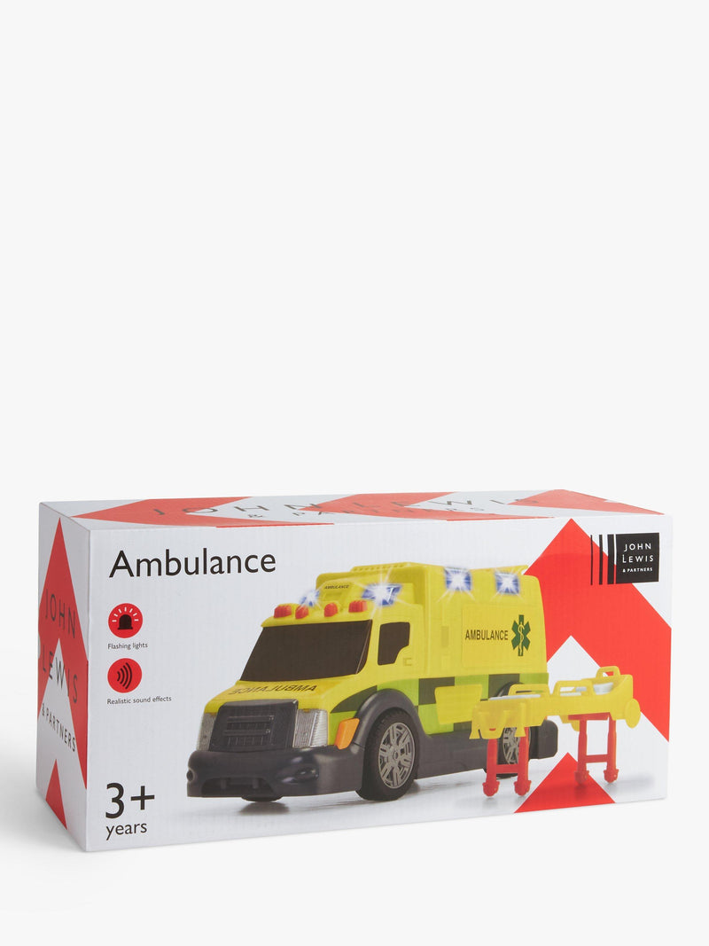 John Lewis large ambulance toy playset, UK version