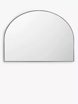 John Lewis John Lewis Scandi Metal Overmantel Mirror, 76 x 102cm- Buy online at McGrocer