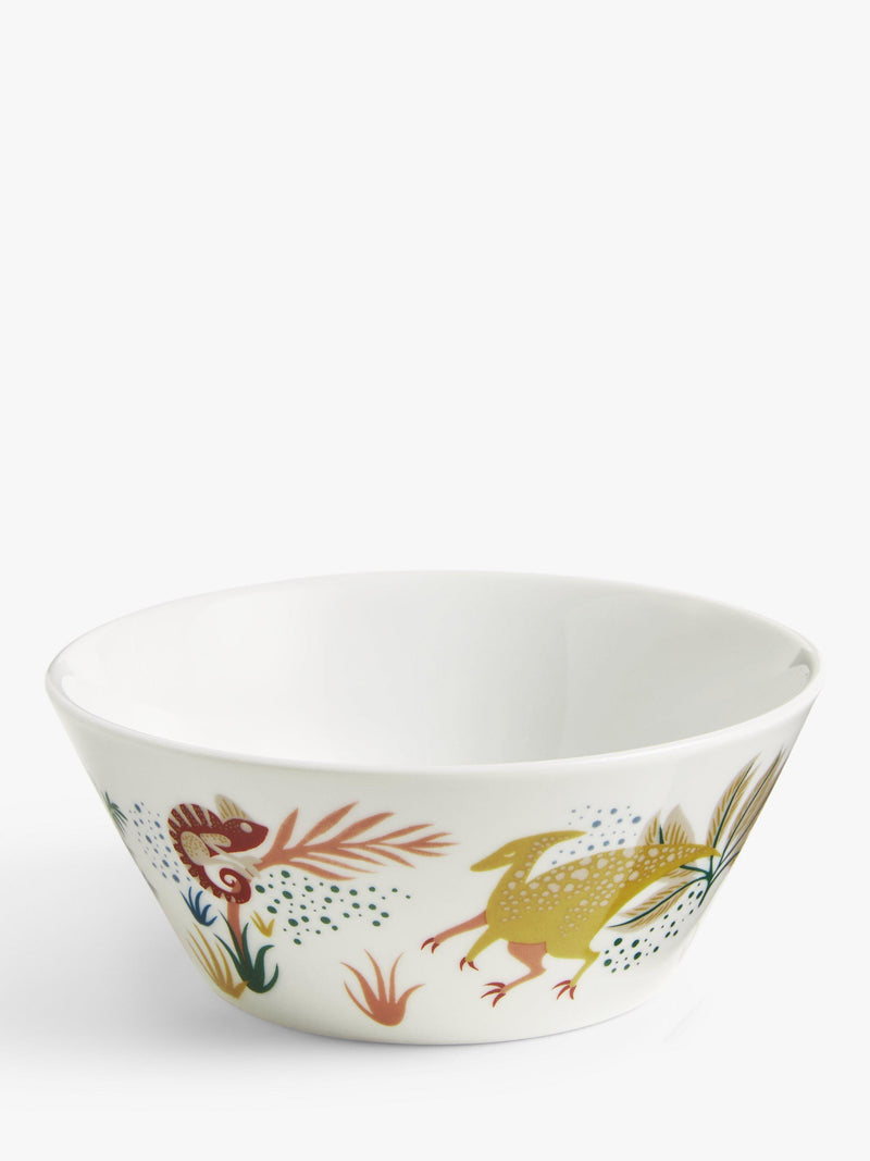 John Lewis Dinosaur Porcelain Bowl 12.5cm, imported from the UK