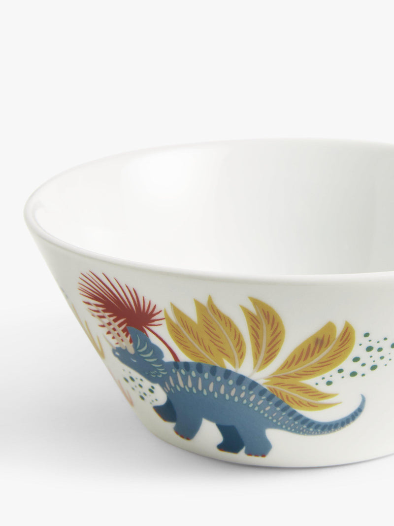 John Lewis Dinosaur Porcelain Bowl 12.5cm, imported from the UK