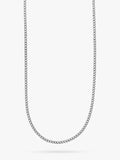 Orelia Fine Curb Chain, Silver