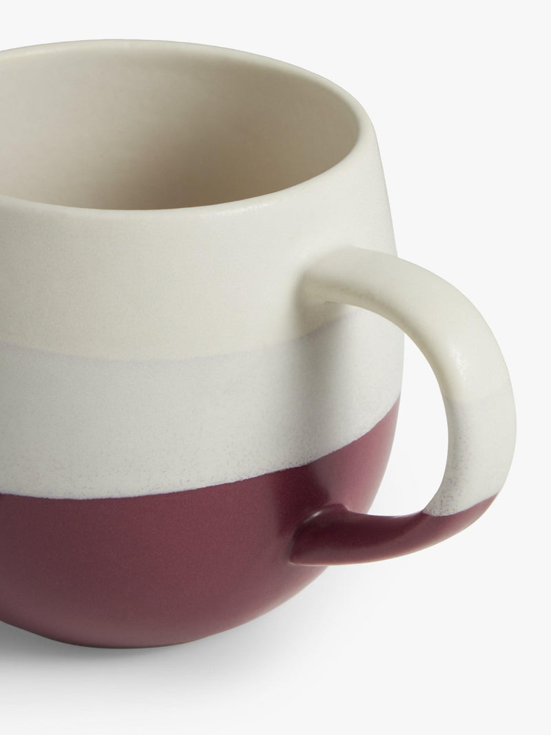 John Lewis Dipped Glaze Stoneware Mug 400ml, UK version