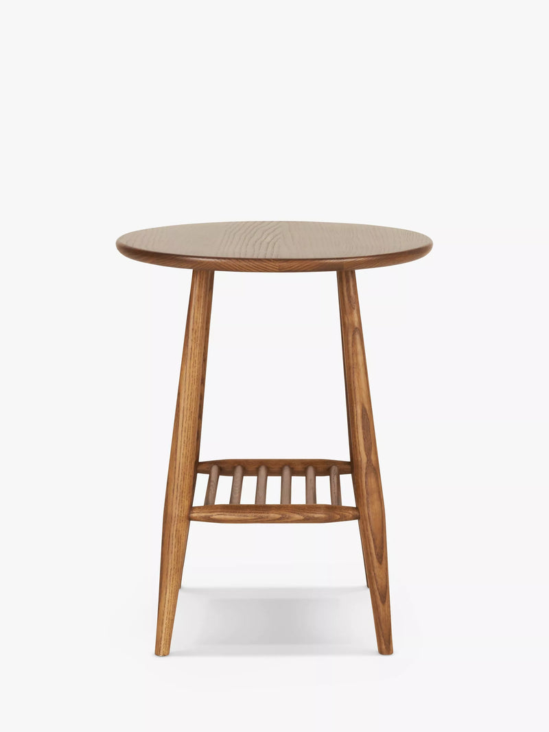 ercol Bellingdon solid ash occasional lamp table UK version