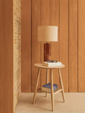 ercol Bellingdon solid ash occasional lamp table UK version