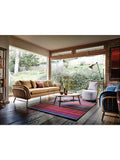 ercol Bellingdon oval coffee table ash black, imported from the UK