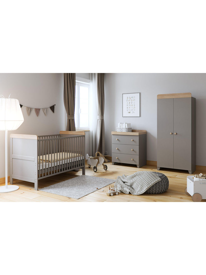 Little Acorns classic cot bed convertible toddler bed, UK version