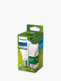 Philips 4W LED bulb E27 cool white frosted (British brand)