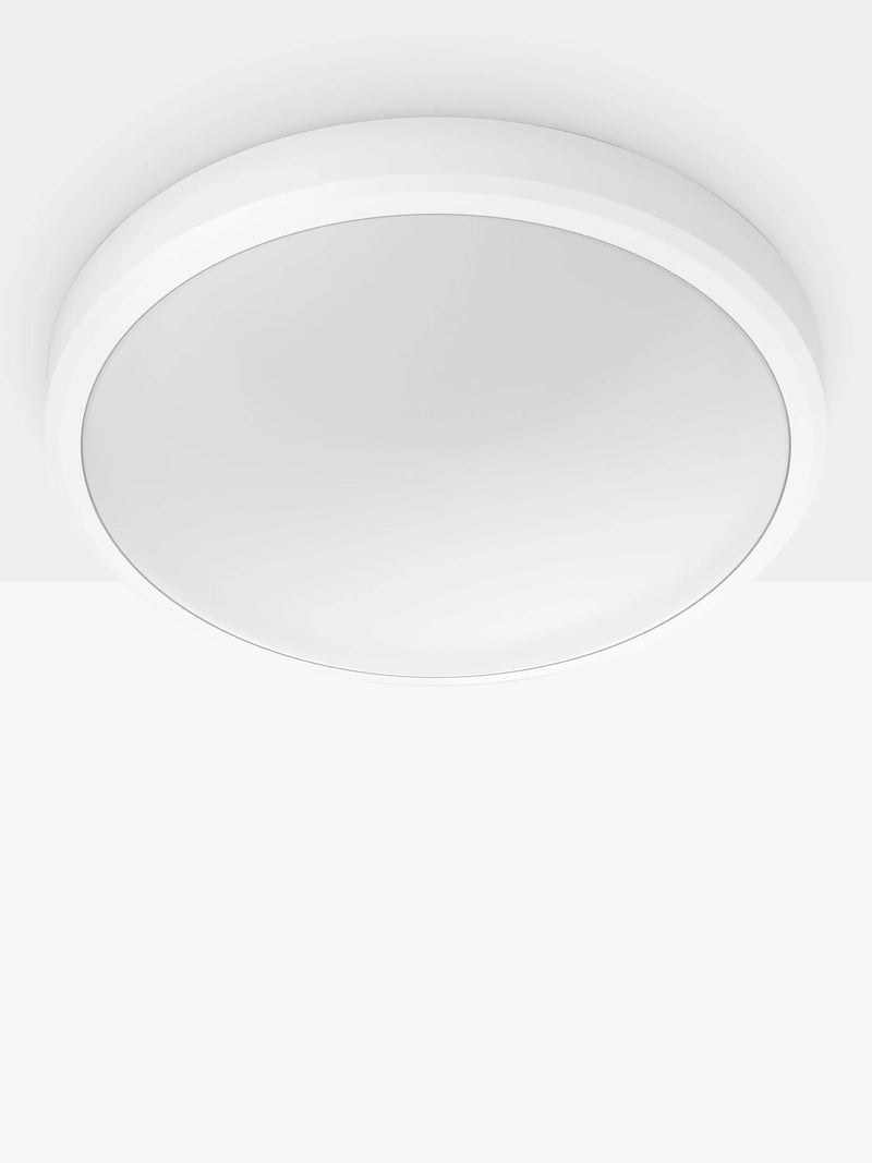 Philips Doris LED flush bathroom light white - British product
