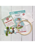 The Crafty Kit Company Snorkmaiden cross stitch hoop kit 18cm - British product