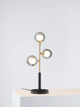 John Lewis John Lewis Huxley 3 Globe Complete Table Lamp, Black- Buy online at McGrocer