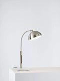 John Lewis Arc LED table lamp brushed steel, imported from the UK