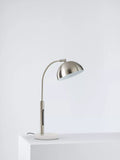 John Lewis Arc LED table lamp brushed steel, imported from the UK