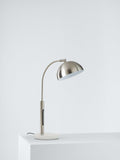 John Lewis Arc LED table lamp brushed steel, imported from the UK