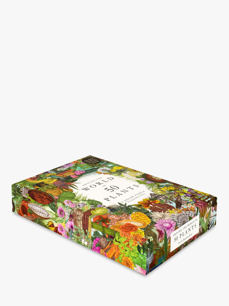 Laurence King Publishing 1000-piece jigsaw puzzle of 50 plants from around the world, UK version