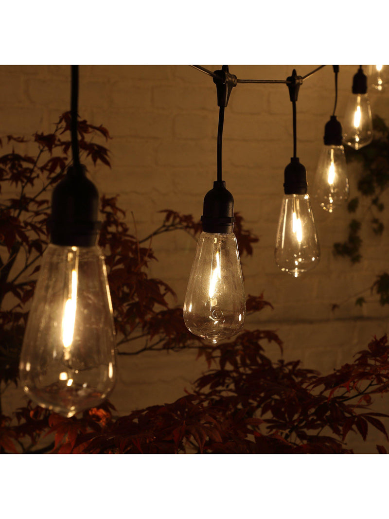NOMA festoon lights 20 bulb warm white, imported from the UK