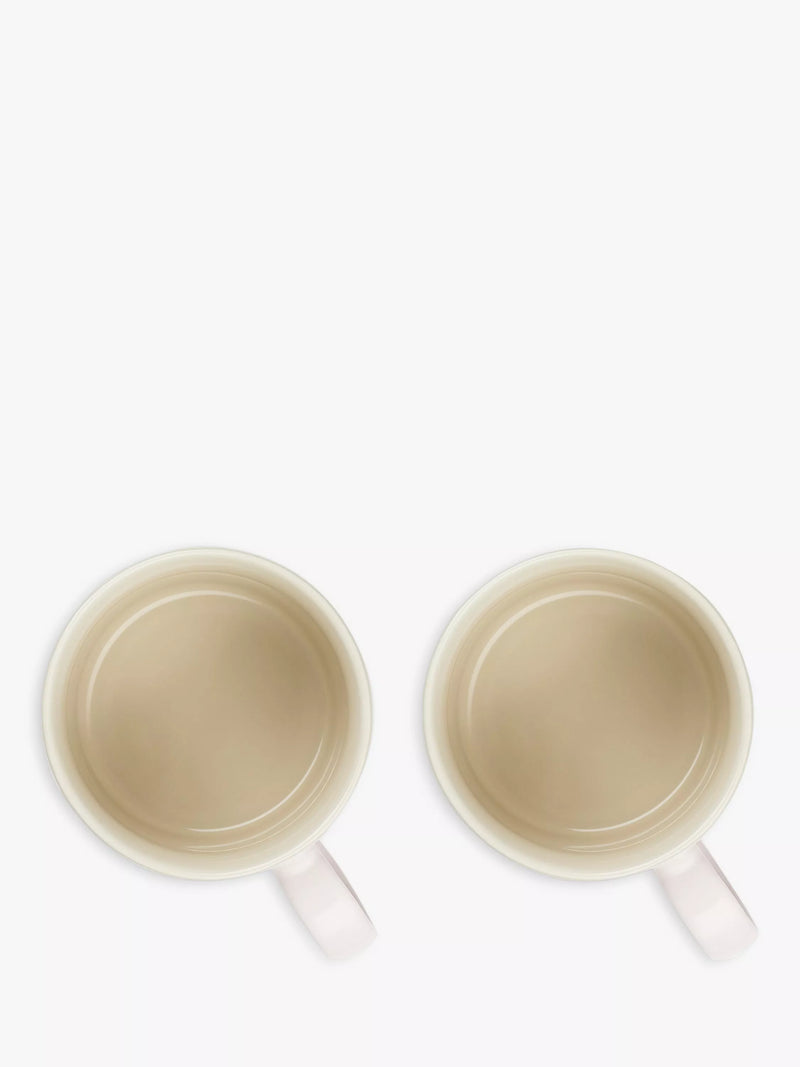 Le Creuset stoneware mugs set of 2 350ml, UK version