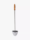 Delivita pizza oven prodder blower olive wood handle, imported from the UK