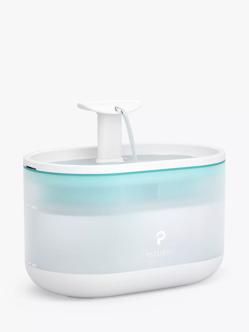 Petlibro Pet Water Fountain Blue 2.1L, imported from the UK