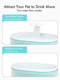 Petlibro Pet Water Fountain Blue 2.1L, imported from the UK