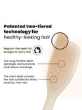 Tangle Teezer Ultimate Detangler hair brush Vanilla Latte (British brand)