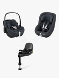 Maxi-Cosi rotating and sliding ISOFIX car seat base in black, imported from the UK