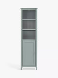 John Lewis Portsman Tallboy Bathroom Storage Cabinet, Green