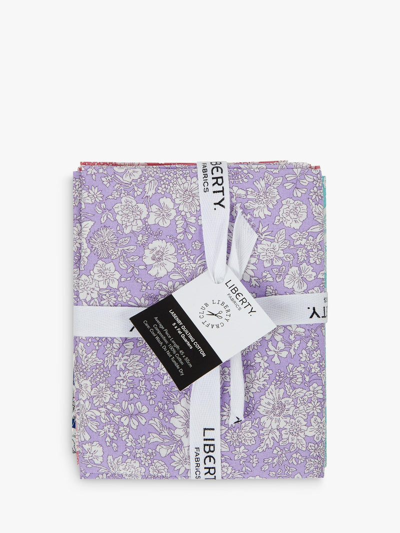 Liberty Fabrics Emily Belle قصاصات دهنية عبوة من 5 قطع، مستوردة من المملكة المتحدة
