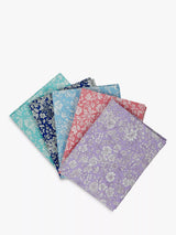 John Lewis Liberty Fabrics Emily Belle Fat Quarters Pack of 5 Cotton Craft Fabric- Buy online at McGrocer